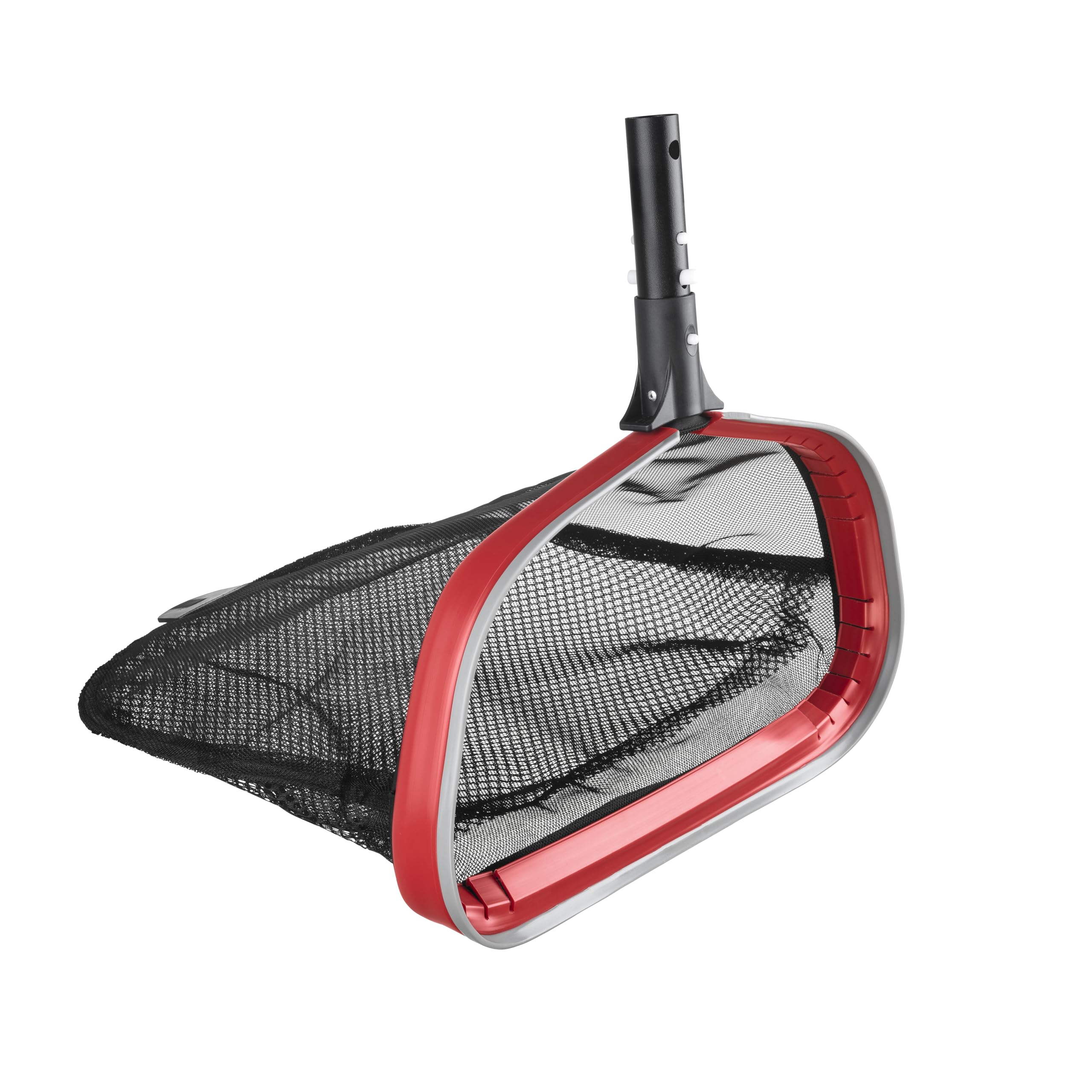 Aluminum Frame Pool Net Rake // Deep Bag Pool Nets for Leaves - Rubber Edge