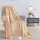JULY HOME Flannel Fleece Throw Blankets for Couch or Bed - Plush Soft and Warm 330GSM Lightweight Microfiber Blanket for Home Sofa and Bedroom (Throw 50"x60", Beige)